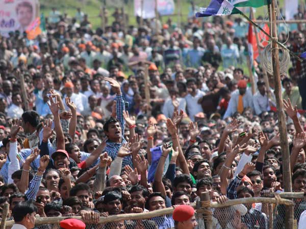 મુઝફ્ફરપુરમાં મોદીની રેલી